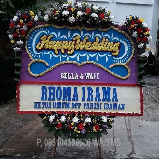 Bunga Papan Pernikahan Terbaik