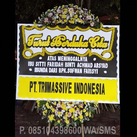 bunga-papan-duka-004 - Toko Bunga Bojonegoro, florist bojonegoro, bunga papan bojonegoro, karangan bunga bojonegoro, online 24 jam, bunga ucapan benner digital