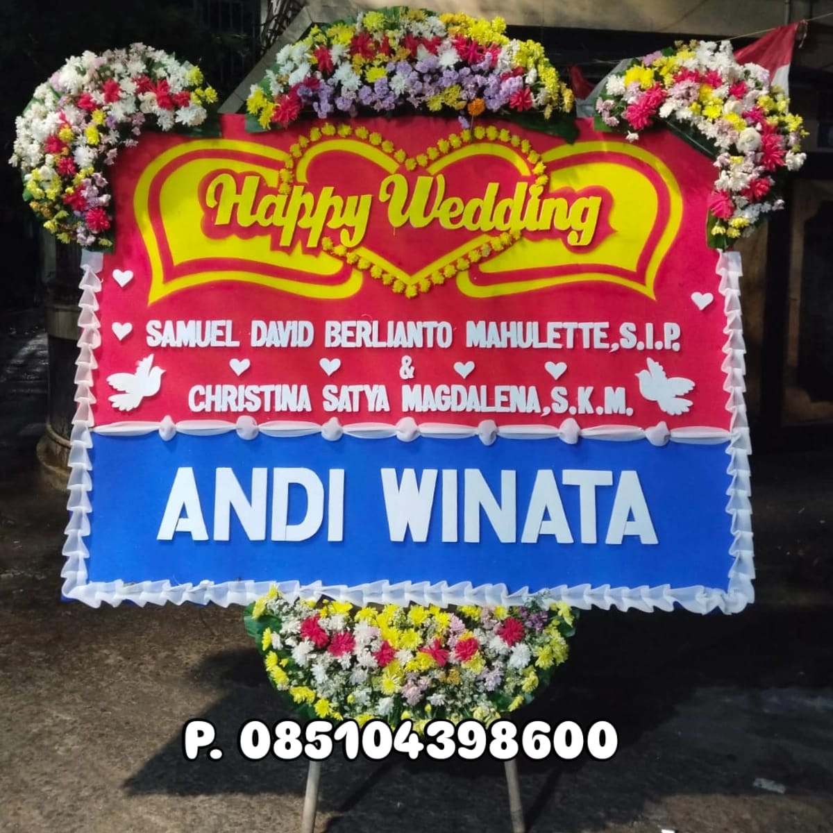 papan bunga bojonegoro